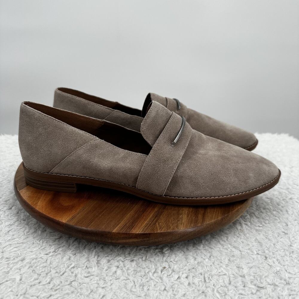Franco Sarto Shoes‎ Womens Size 11 Loafer Flats Slip On Comfort 41 Harrow Suede